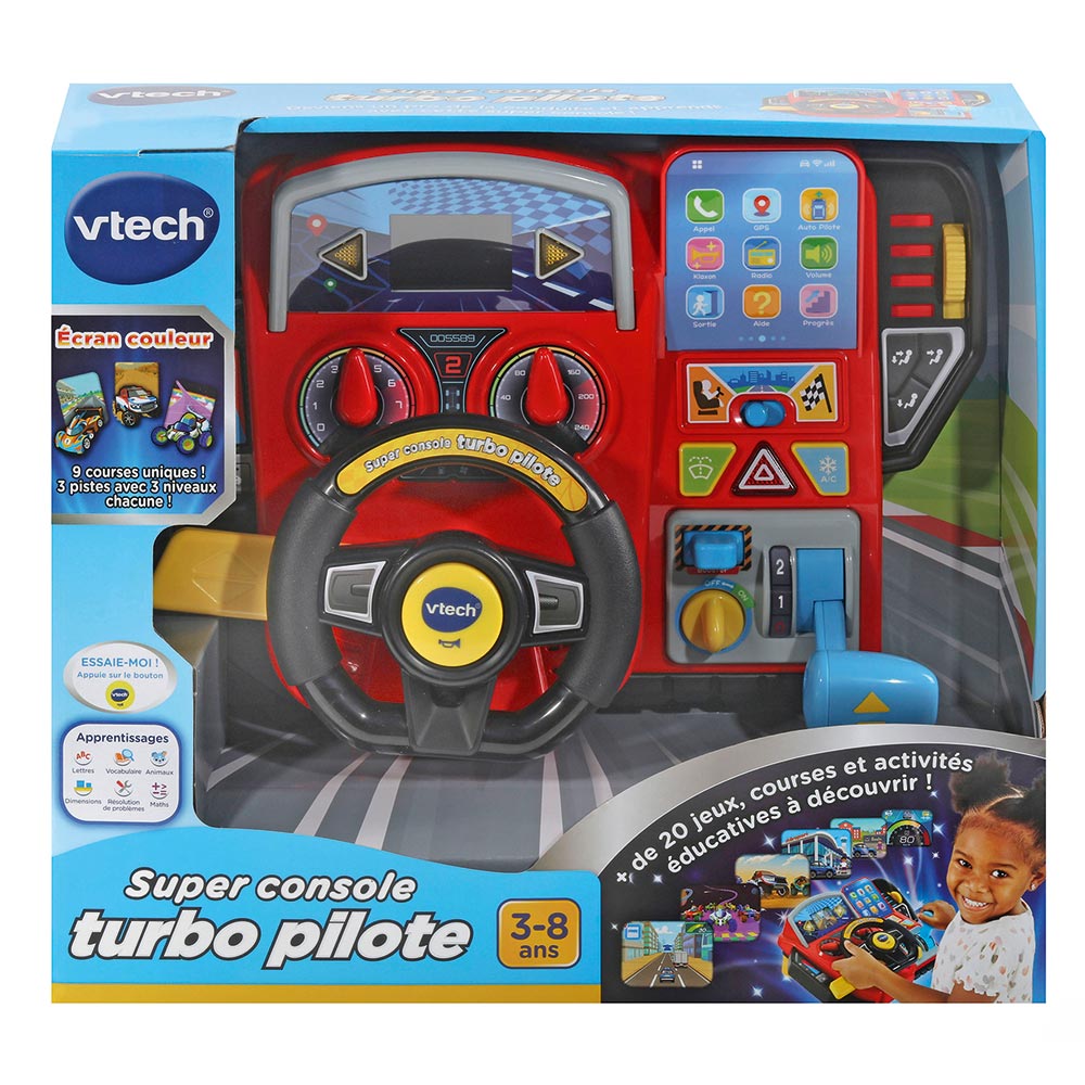 VTECH - SUPER CONSOLE TURBO PILOTE