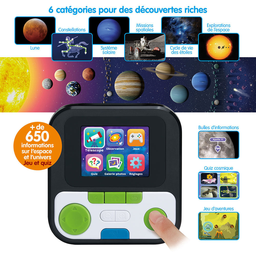 Vtech Genius XL - Télescope Vidéo interactif