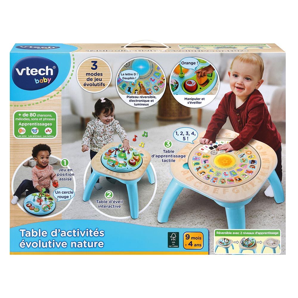 Vtech Baby Evolving nature activity table (FR)