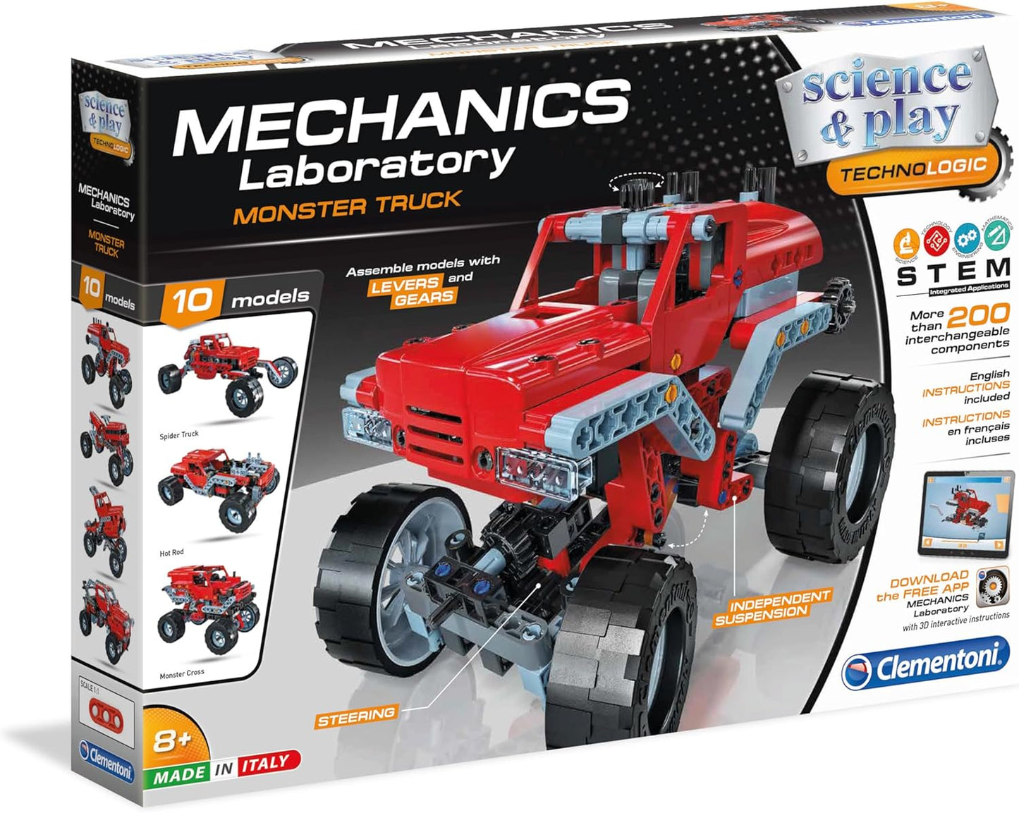 Clementoni Monster Truck, Construction Set