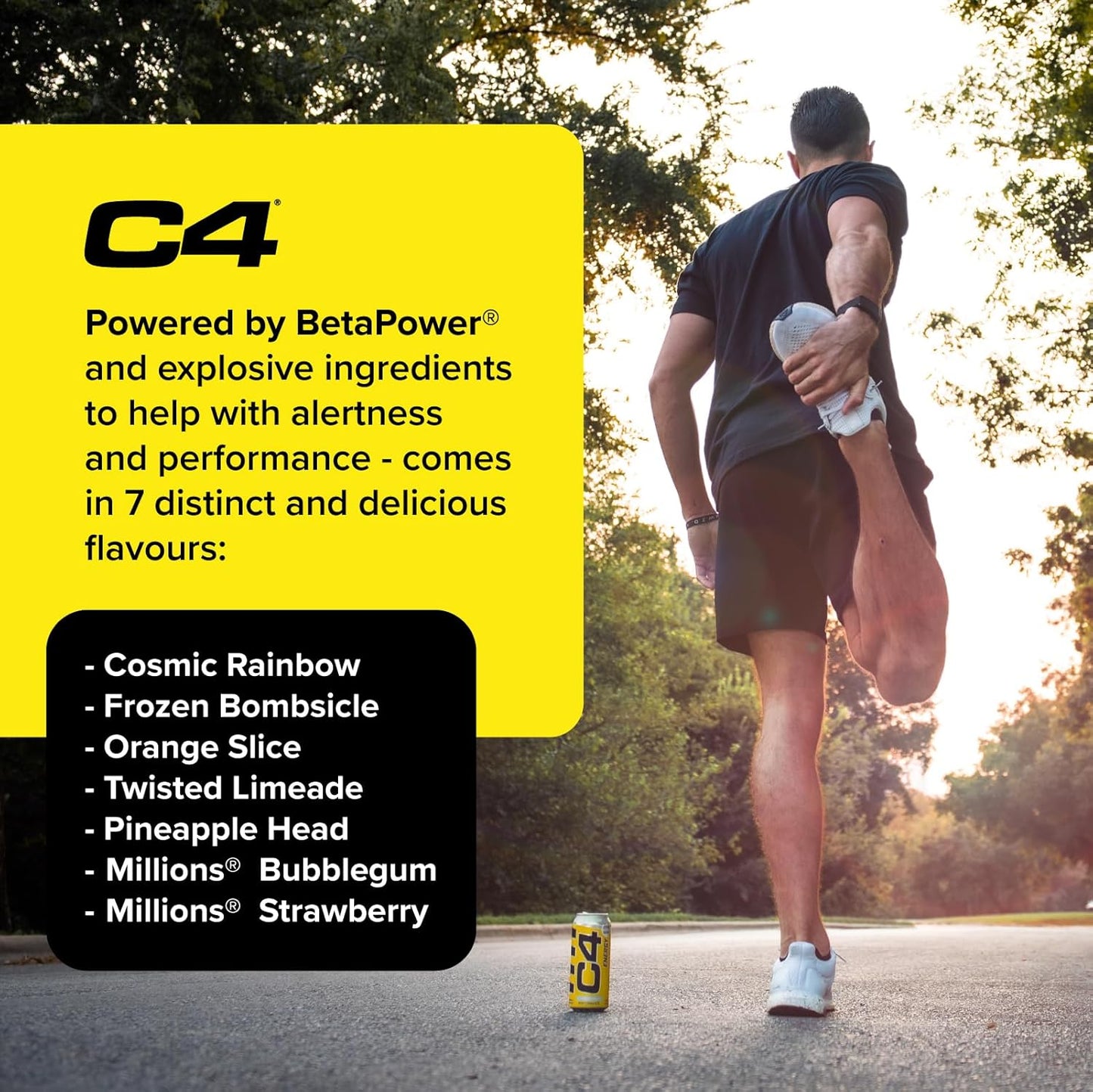 C4 Performance Energy Drinks 500ml x 12 can