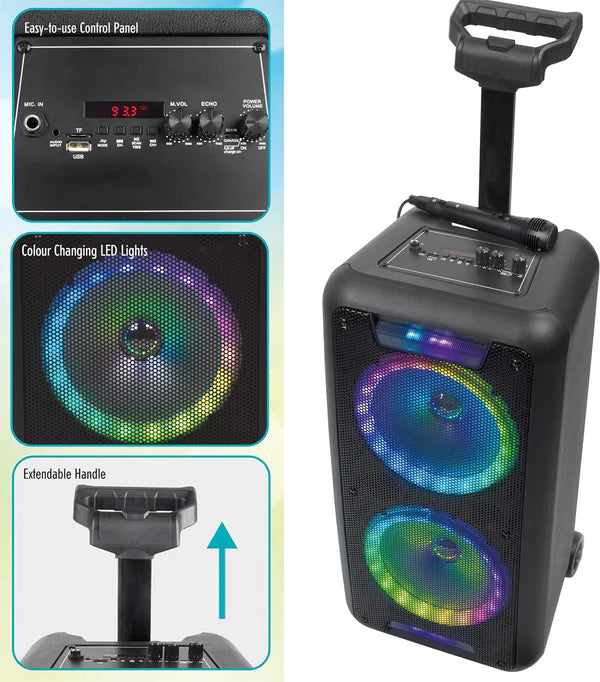 INTEMPO Bluetooth Party Speaker, Karaoke Machine