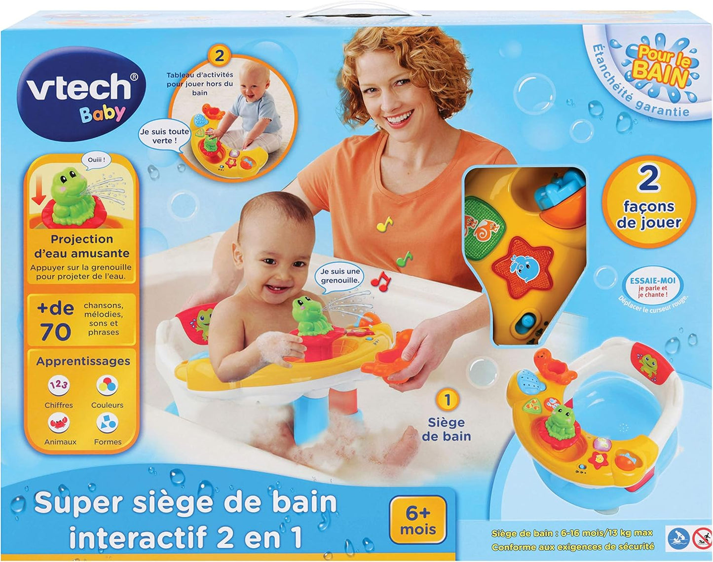 Vtech Super  Jouet de bain 2 en 1 pour enfants Multicolore