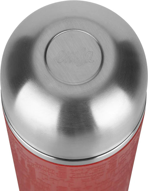 EMSA Senator, Thermal Flask 1L (Red/White)