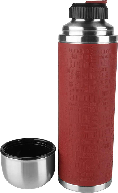 EMSA Senator, Thermal Flask 1L (Red/White)