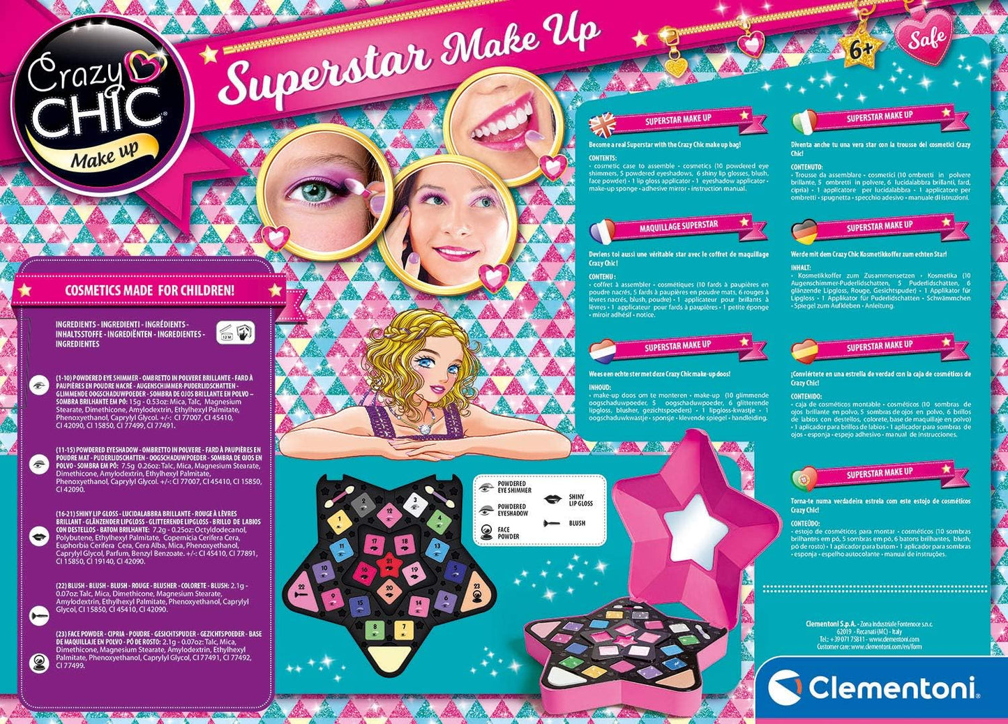 Clementoni-Superstar Make Up