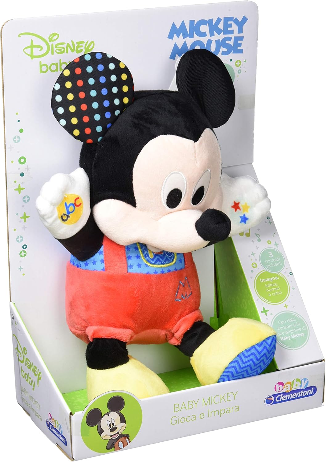 Clementoni Disney Baby Mickey Play and Learn, Talking