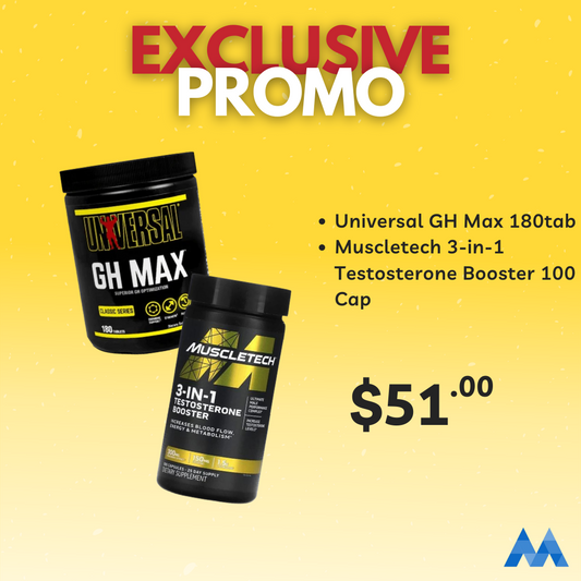 Gh Max + 3in1 Testo Booster