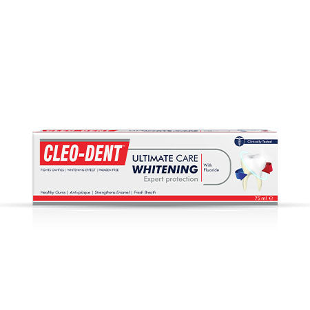 Cleo-Dent Ultimate Whitening Toothpaste (75ml)