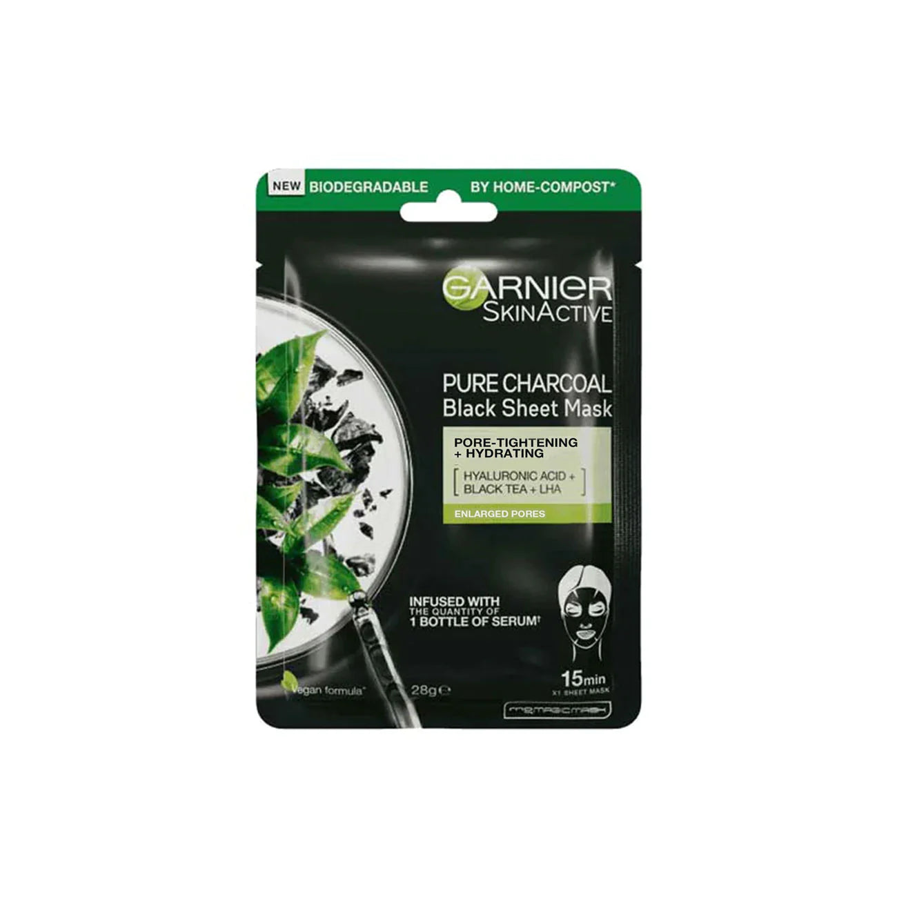 Garnier Charcoal and Algae Hydrating & Purifying Tissue Mask