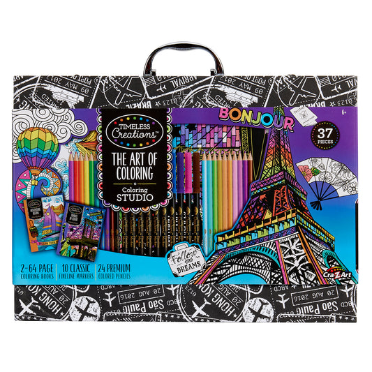 Cra-Z-Art Timeless Creations Coloring Case