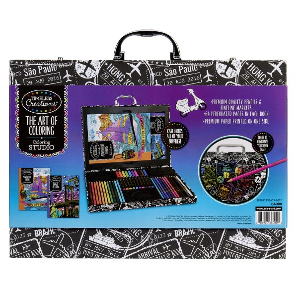 Cra-Z-Art Timeless Creations Coloring Case