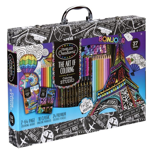 Cra-Z-Art Timeless Creations Coloring Case