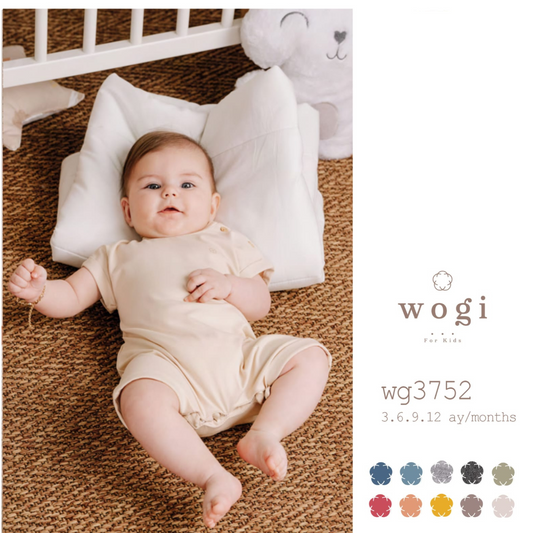 WOGİ Boy 12-18 Months Basic Rompersuit