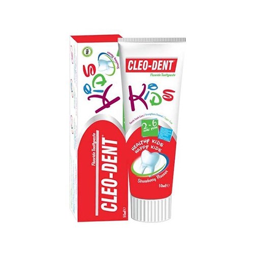 Cleo-Dent Kids Toothpaste - Strawberry