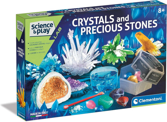 Clementoni - Science & Play Lab - Giant Crystals and Precious Stones