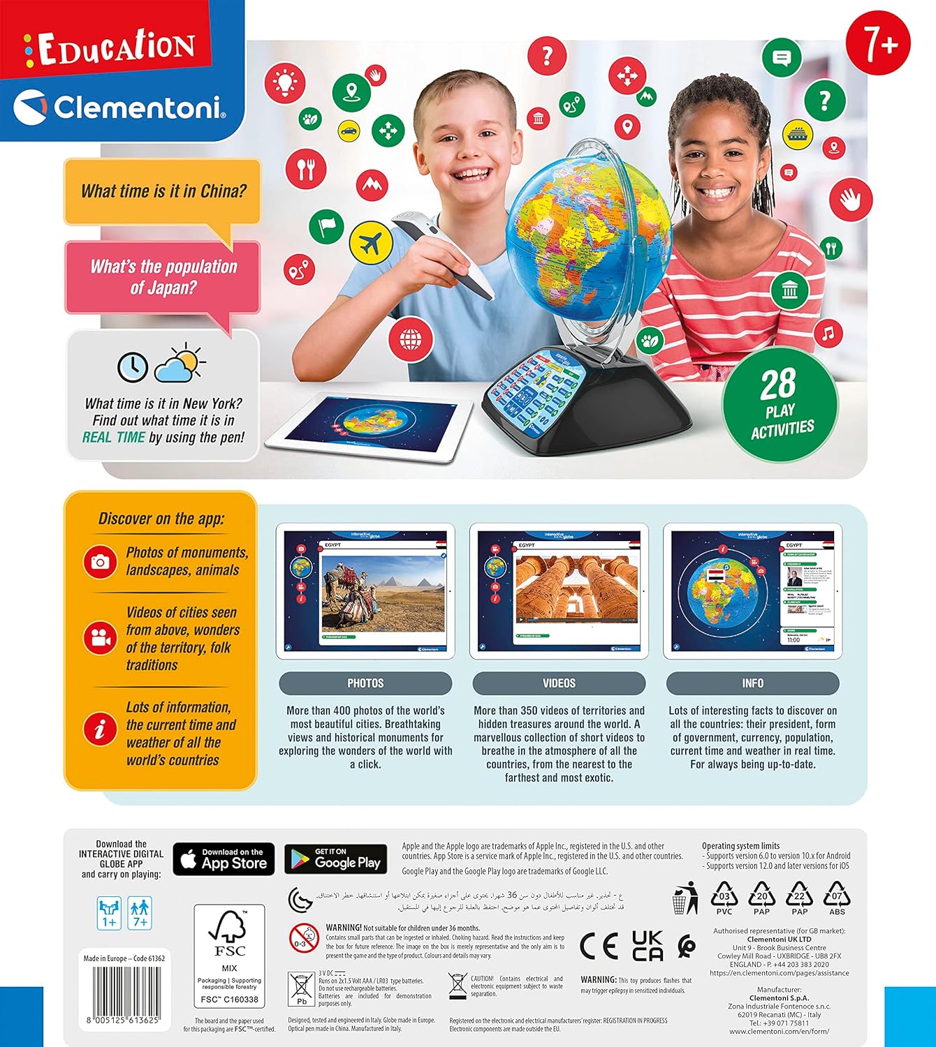 Clementoni  Interactive Digital Educational Toy for Children