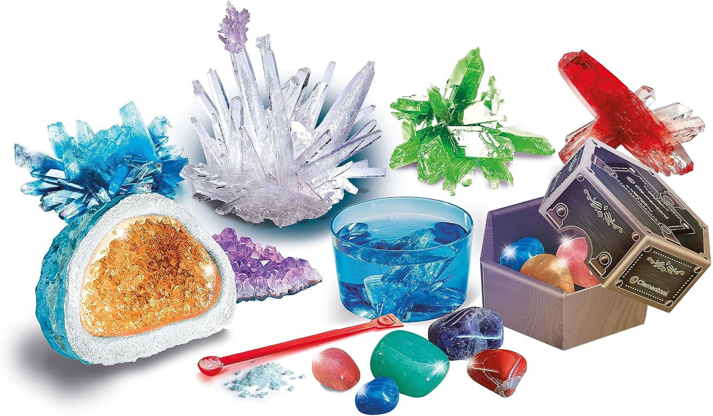 Clementoni - Science & Play Lab - Giant Crystals and Precious Stones