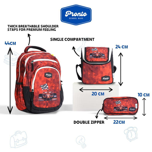 Backpack 44cm 3pcs Set