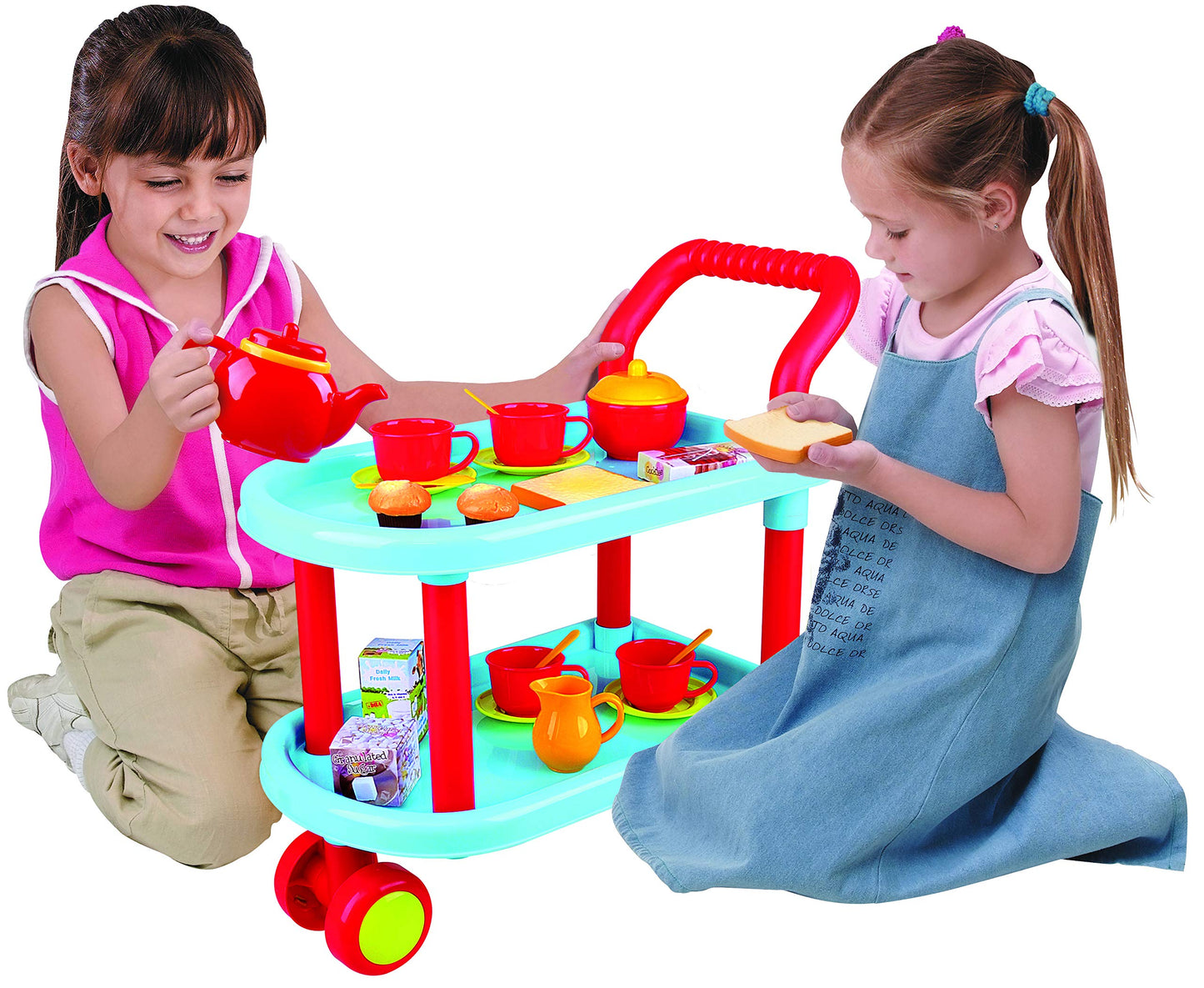 Play & Pretend Tea Time Trolley Set