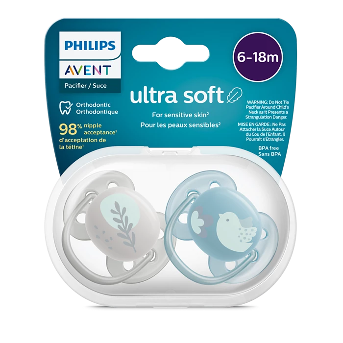 Avent Ultra Soft Pacifier 6-18M