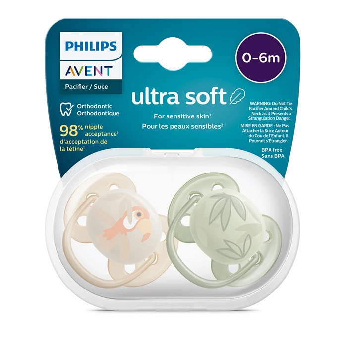 Avent Ultra Soft Pacifier 0-6M