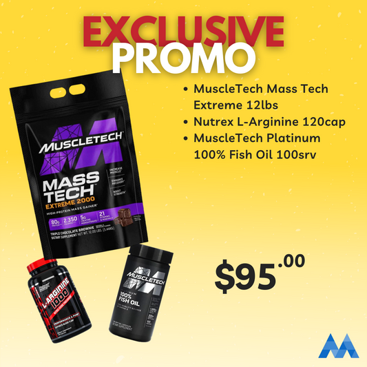 Masstech + Arginine + Fishoil