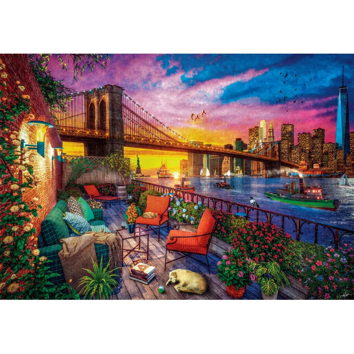 Clementoni Puzzle Manhattan Balcony Sunset 3000 pcs