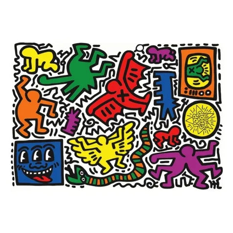 Clementoni Puzzle Novo Art Series Keith Haring 1000 pcs