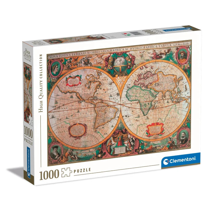 Clementoni Puzzle Old Map 1000 pcs