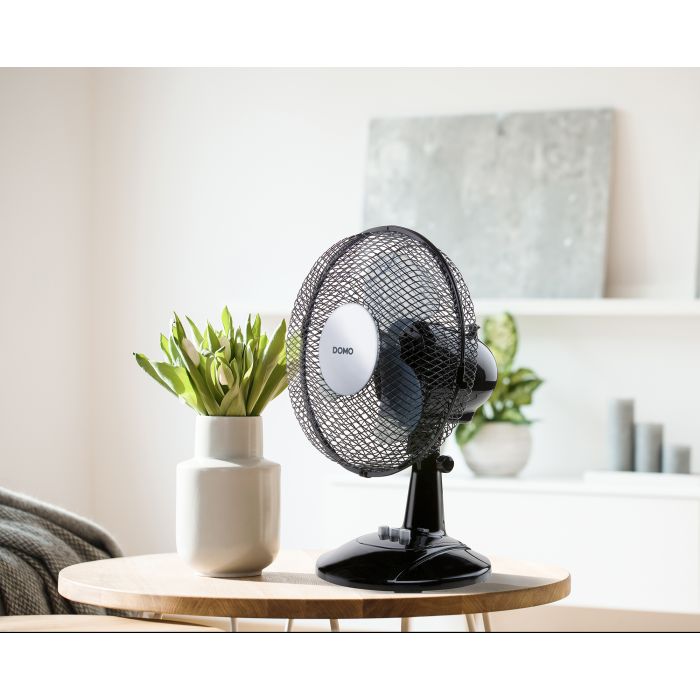 DOMO Table Fan 30W Black