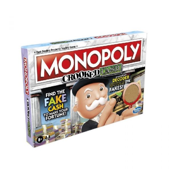 Hasbro Games Monopoly Crooked Cash