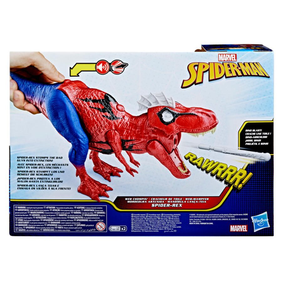 Hasbro Marvel Spiderman Web Chompin’ Spider Rex
