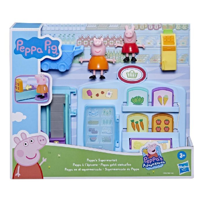 Peppa Pig Peppa’s Adventures Peppa’s Supermarket Playset Preschool