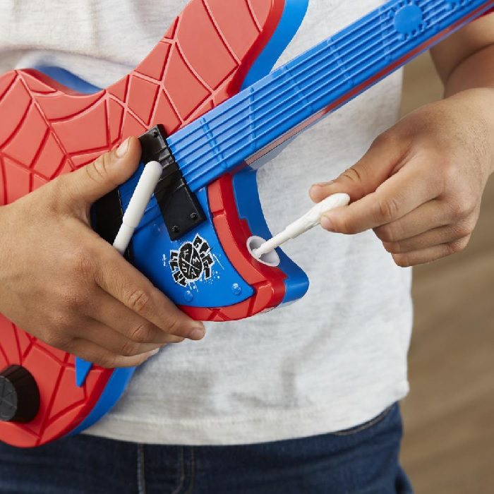 Hasbro Marvel Spiderman – Across The Spider Verse Web Blast Guitar