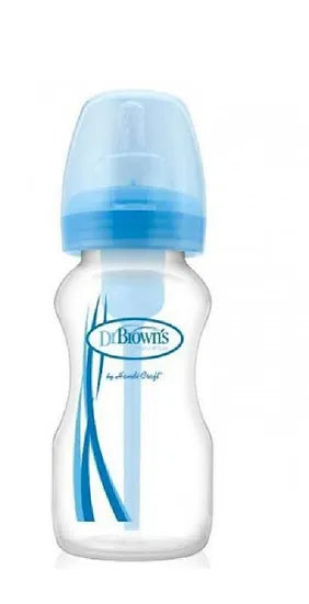Dr. Brown's Natural Flow Options Wide Neck Feeding Bottle, 270 ml