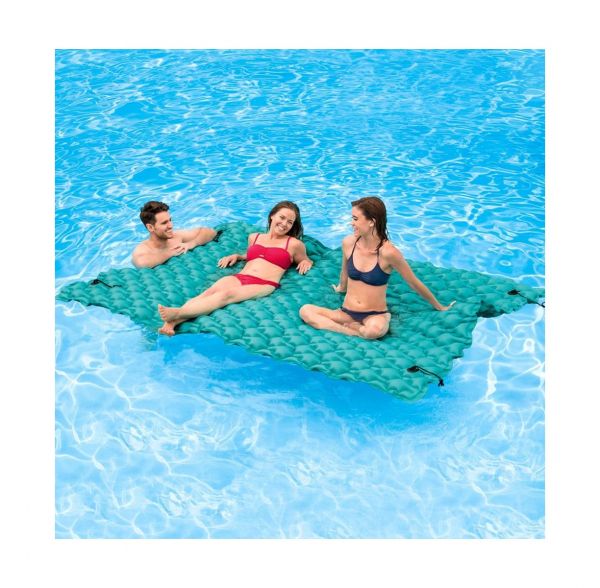 Intex - Air Mattress - Giant Floating Lounge Water Mat 290x213 cm