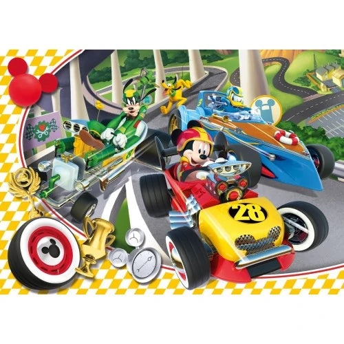Clementoni - Frame Puzzle Mickey and The Roadster Racers