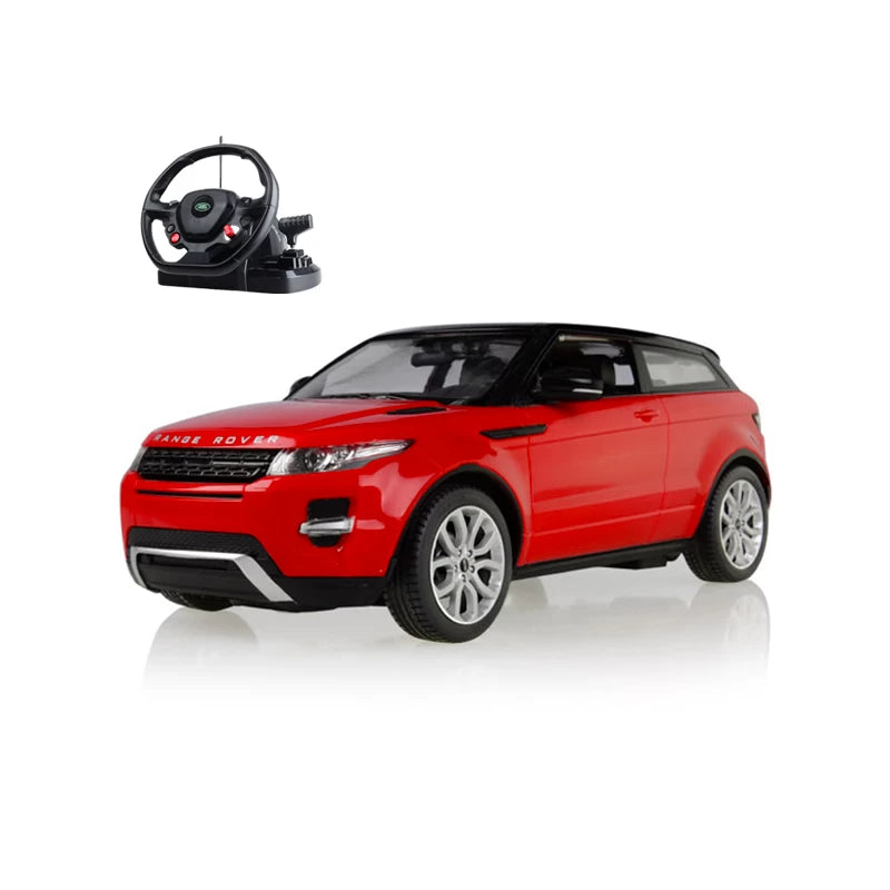 Rastar Range Rover Evoque Red 1:14 RC Car with Steering Wheel Controller