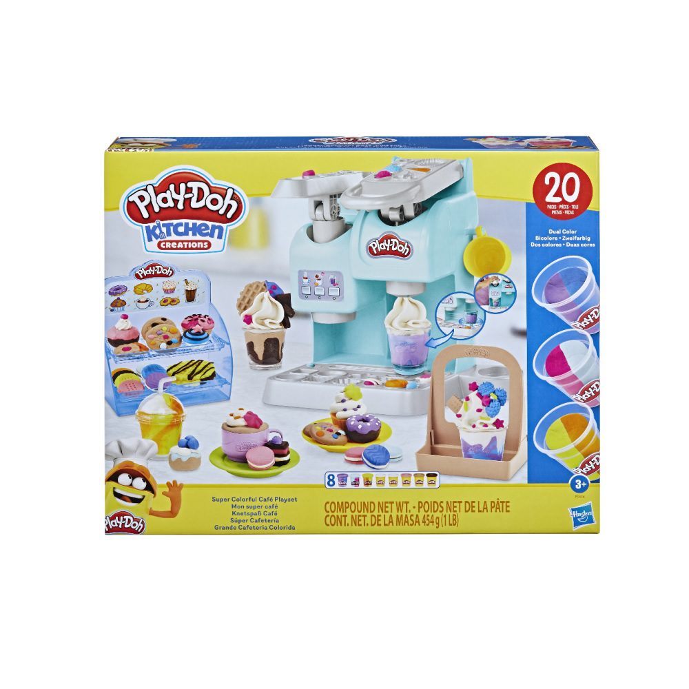 Hasbro Playdoh – Kitchen Creations – Colorful Cafe Playset