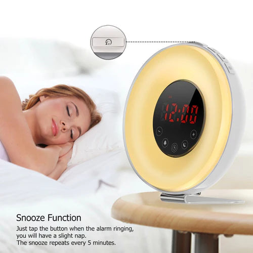 Electric Digital Alarm Clock & Radio