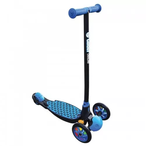 Yvolution Y Glider Deluxe Kids Scooter - Blue