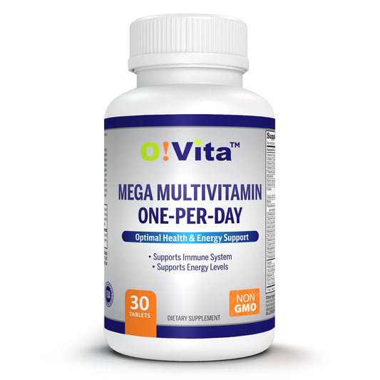 O!VITA Mega Multivitamin One-per-Day 30 Tablets