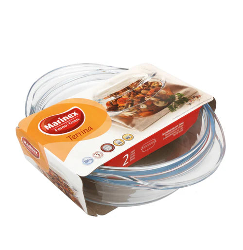 MARINEX Set of 3 - Oven Baking Dish Set