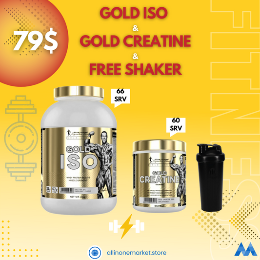 Kevin Levrone Gold Iso +kevin Levrone Gold Creatine 300g+ Shaker Free