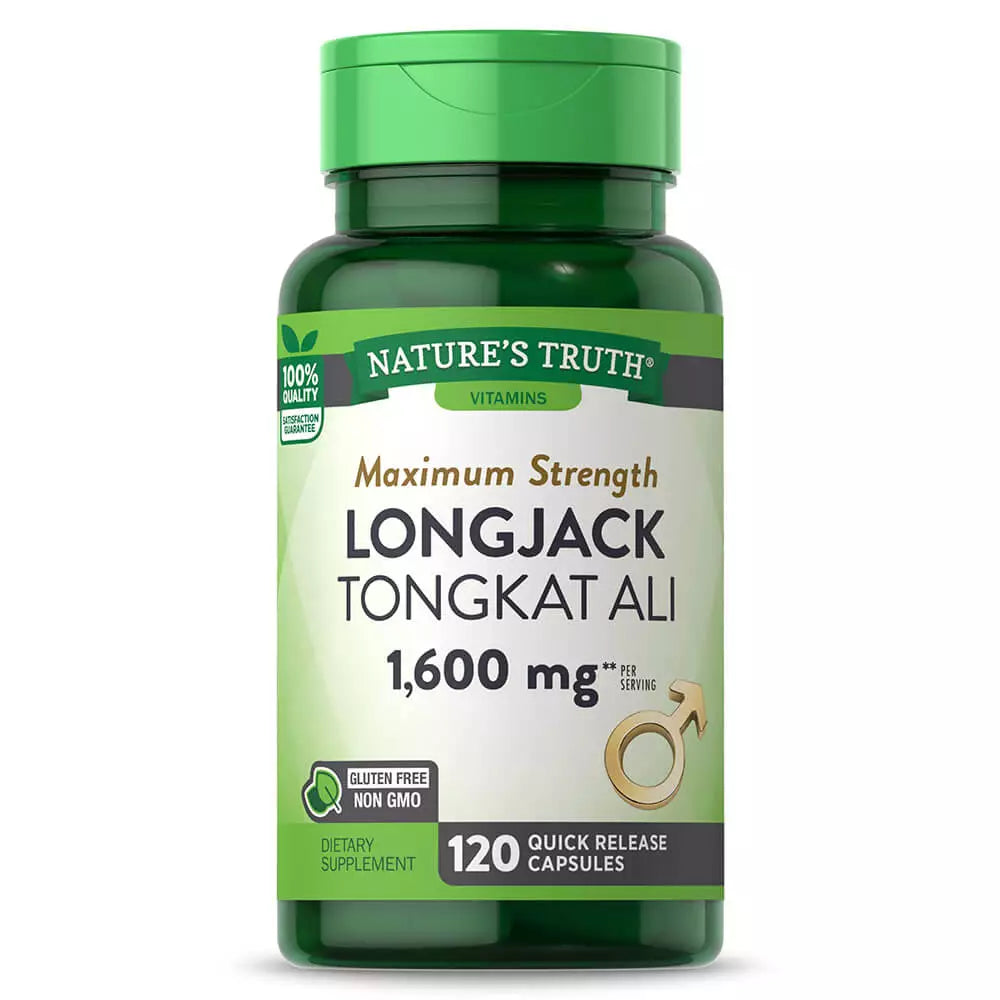 Nature’s Truth Tongkat Ali 1600 Mg 120 Capsules