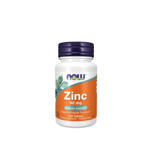 Now Zinc 50mg 100tabs