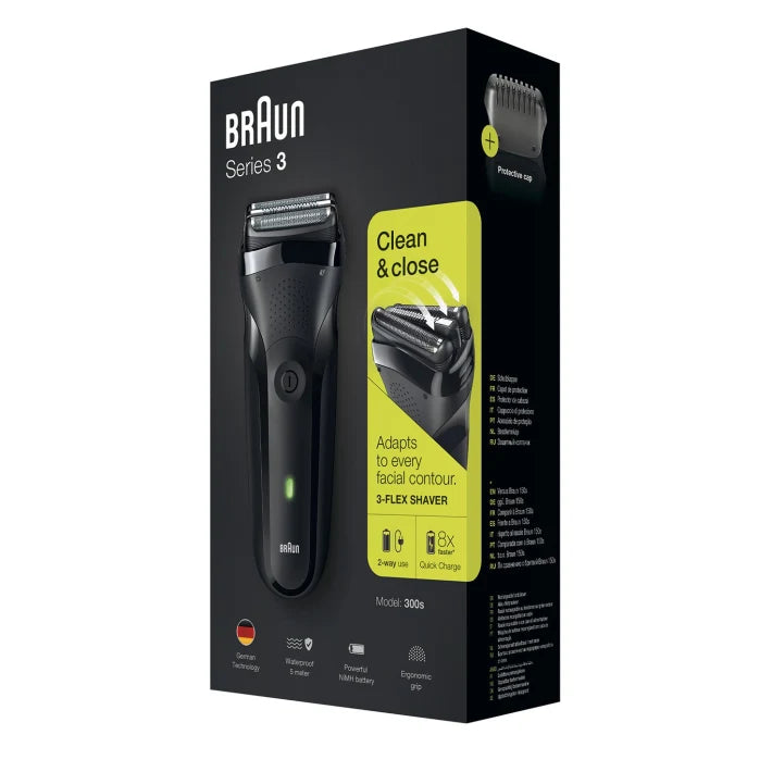 Braun Series 3 300s Shaver with Protection Cap