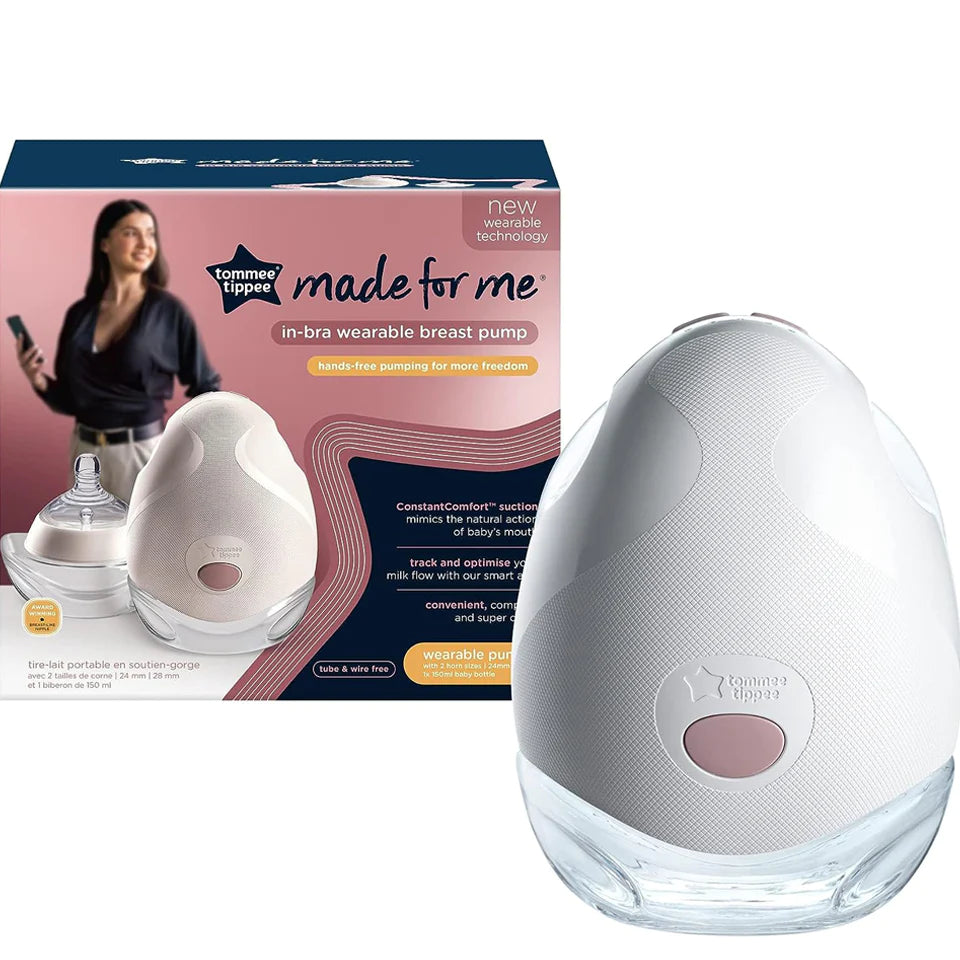 Tommee Tippee Single Electric Wearable Breast Pump, Hands-Free