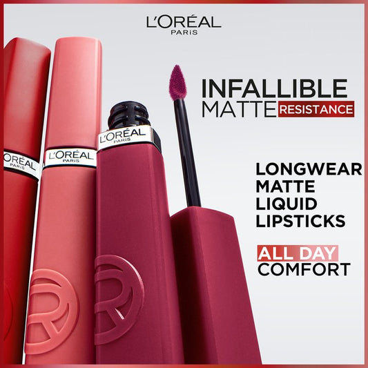 L'Oreal Infaillible Matte Resistance Lipstick